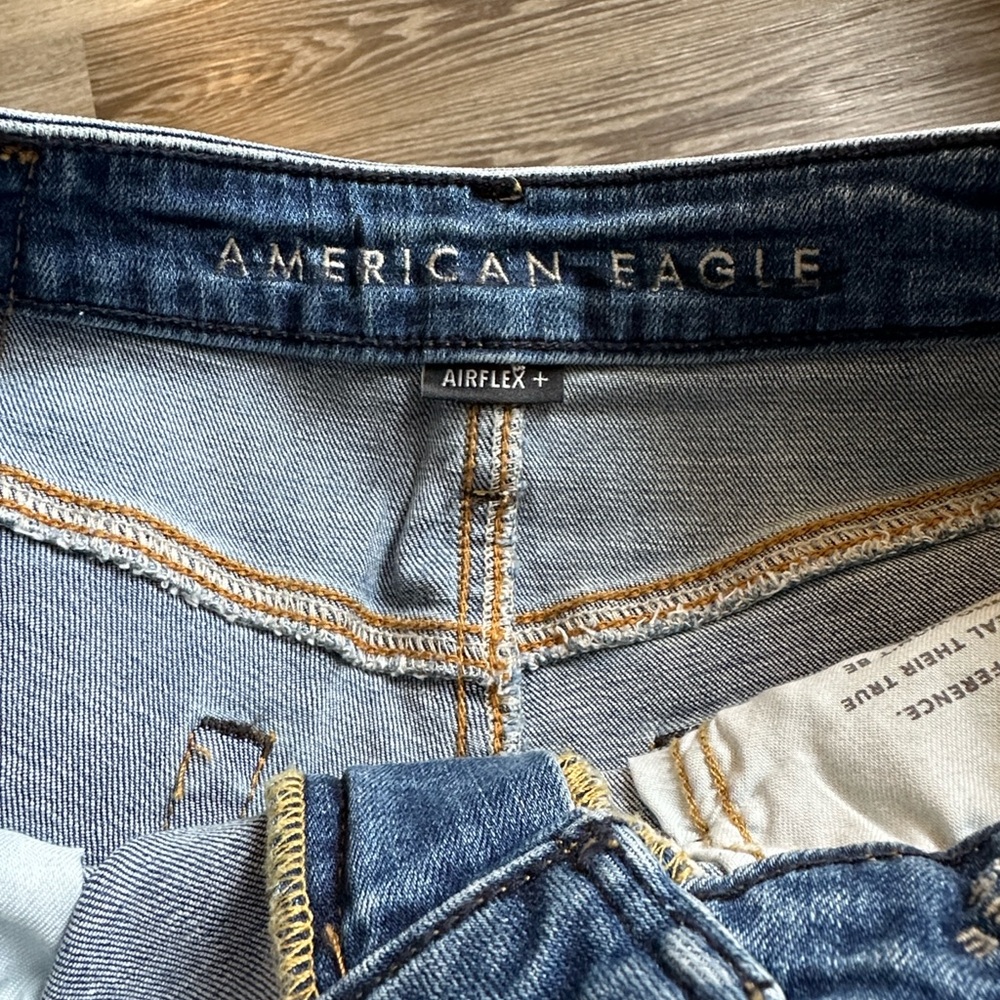 American Eagle Outfitters Light Blue Jean Shorts - Picture 7 of 9